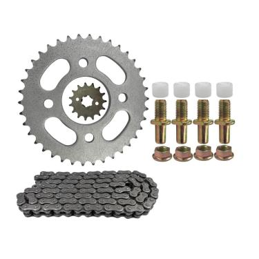 Imagem de Kit Relação Transmissão Dafra Speed 150 Prisioneiro Bucha 