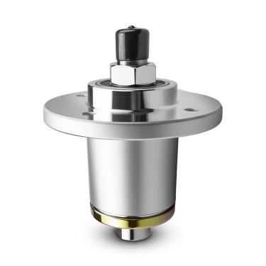 Imagem de NTSUMI Eixo de convés adequado para cortador de grama Spartan 437-0005-00 RT PRO HD SRT XD RZ 137.2 cm 154.9 cm 182.9 cm, conjunto de eixo de lâmina de deck resistente