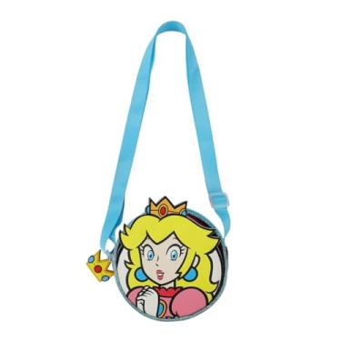Imagem de Bolsa tiracolo Super Mario Brothers Princess Peach 14 cm, Super Mario Brothers amarelo, OSFA