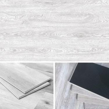 Imagem de Piso Vinílico Autocolante Placa Adesiva Régua Madeira Cx 5M