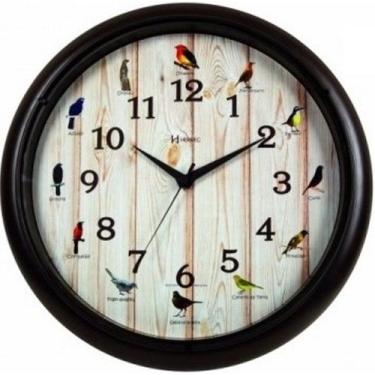 Imagem de Relógio 6691 Parede Sweep Canto Pássaros Brasileiros Herweg