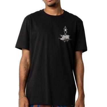 Imagem de Camiseta Lost Spider Web SM26 Masculina Preto