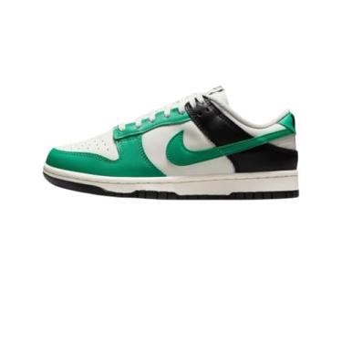 Imagem de Nike Dunk Low Tênis feminino casual (IB4363-133, branco/verde), Branco/Verde, 38