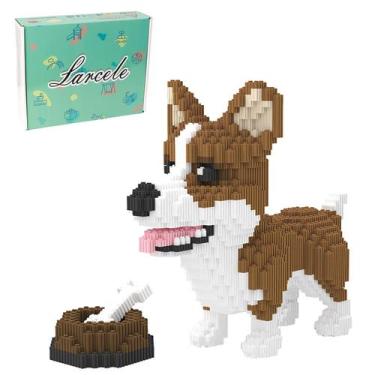 Imagem de Blocos de construção Larcele Dog Micro Animal 4819 peças 14+