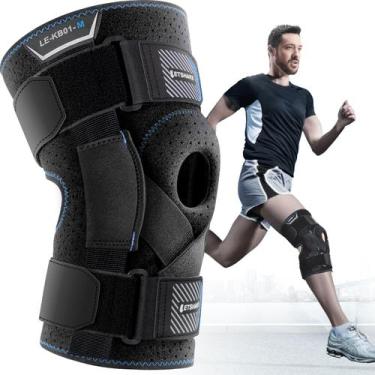 Imagem de Joelheira LETSHAKE Hinged para homens e mulheres para alívio da dor no