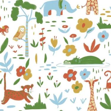 Imagem de Papel de Parede Vinílico Sonhos Ref 4206 Vermelho 52cm x 10m - bobinex