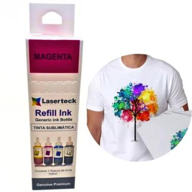 Imagem de Tinta sublimática Magenta L355 L365 L375 L395 L380 L20 - Laserteck