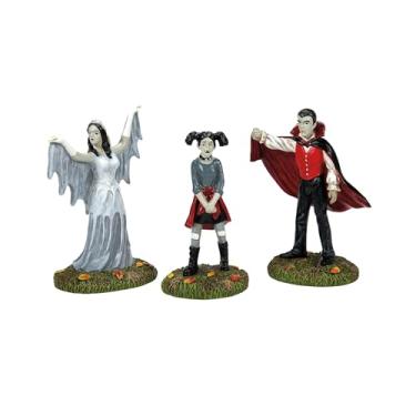 Imagem de Department 56 Snow Village Halloween Accessories Ghouls and Goblins Figurine Set, 3.75 Inch, Multicolor