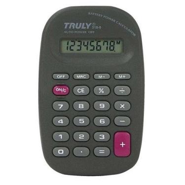 Imagem de Calculadora 8 dígitos 318-8 Truly