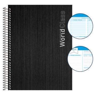 Imagem de Planner 2026 Anual Mensal Semanal Diário Completo Espiral Capa Dura Or