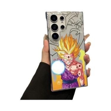Imagem de Capa De Telefone Dragon Ball G-Goku Transparente Para Samsung Galaxy S