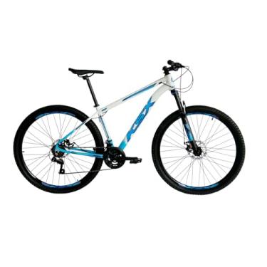 Imagem de Bicicleta Bike Aro 29 MTB Alumínio KSX SD7 21V Marchas Index Cabeamneto Interno Unissex (AZUL C/BRANCO (ADS AZUL), 19)