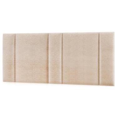 Imagem de Cabeceira Modulada Casal Queen 160 cm Com Led Linho VConcept - VNS Con