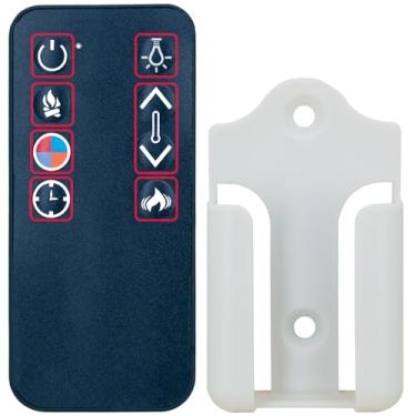 Imagem de Controle remoto de substituição para lareira elétrica Real Flame 5110E,5110E-WWD,5110E-W,5110E-CO,5110E-GRY