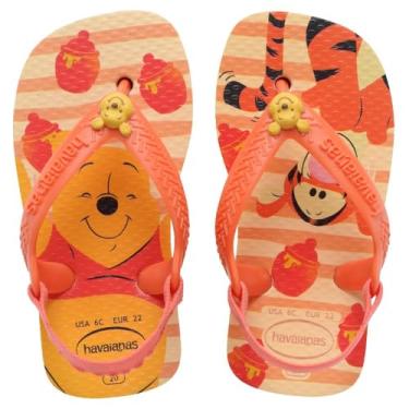 Imagem de Chinelo, Havaianas, Infantil, Baby Disney Classics, 22, Laranja