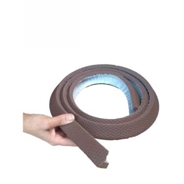 Imagem de Protetor De Quina Para Móveis - Cantoneira Adesiva Em Com 2 Metros (Marrom)