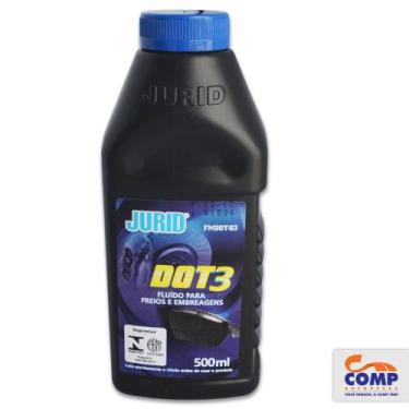 Imagem de Fluído DOT-3 para Freios e Embreagem Jurid 500 ml