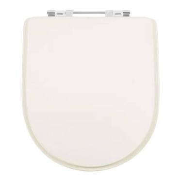Imagem de Tampa De Vaso Sanitário Laqueado Belle Epoque Creme