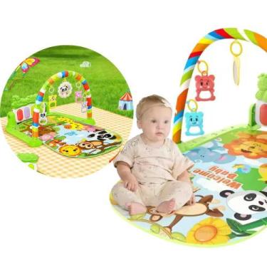 Imagem de Tapete Infantil Atividades Piano Interativo Bebê Desenvolvimento Senso