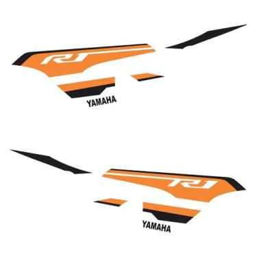 Imagem de Adesivo Protetor Tank Pad Yamaha YZF R1 2015 Lateral - Cromo Sign