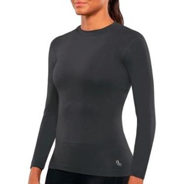 Imagem de Camiseta Lupo Feminina Camisa Repelente Contra Insetos Blusa Manga Longa Proteção Solar Uv 50+-Feminino