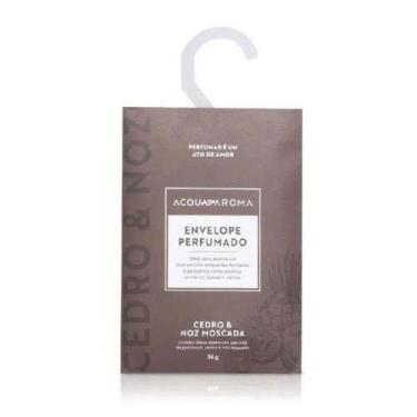 Imagem de Envelope de Mineral Perfumado Acqua Aroma 36g Cedro e Noz Moscada