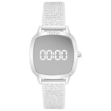 Imagem de Relógio Euro Feminino Ff Reflexos Prata - EUMD2392AE/4K