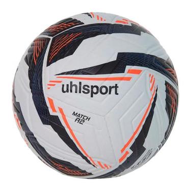 Imagem de Bola campo uhlsport match r2, Preto, Vermelho, 5