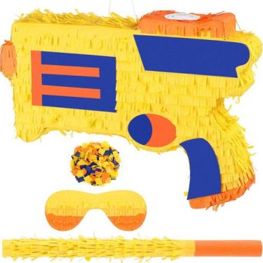 Imagem de Suprimentos para festas de batalha de pequenos dardos Piñata Gun Sosat