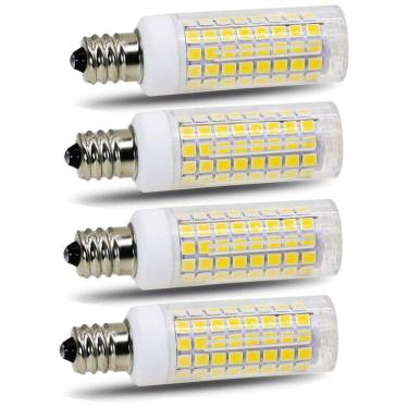 Imagem de Youb Lâmpada LED Mini Candelabro Base na Cor Neutro 6000K 100W, 4 Unidades, 110v, YOUBIAO ZHOU E11 BULB, Branco