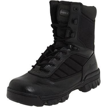 Imagem de Bota feminina Bates Ultra-Lites 8 polegadas tática esportiva com zíper lateral, Preto, 5