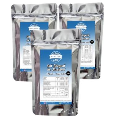 Imagem de Sal Marinho Mossoró Integral 3kg - sem iodo
