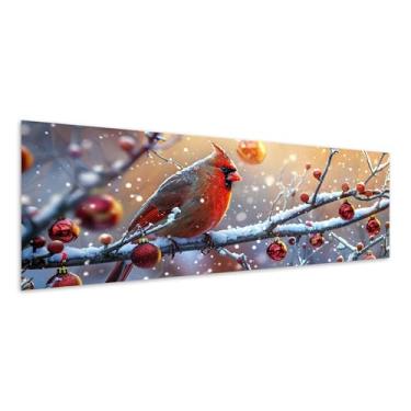 Imagem de Diymood Kits de pintura de pássaros com diamantes grandes 5D DIY para adultos, pintura com diamante arte animal broca completa tela redonda bordado mosaico iniciante casa decoração de parede presente