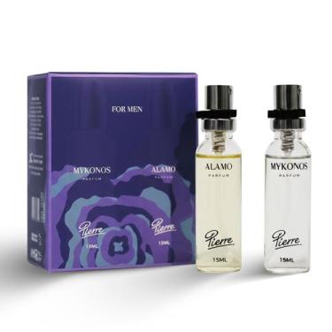 Imagem de Kit Deo Colonia Mykonos e Alamo (masculino) - Pierre Alexander