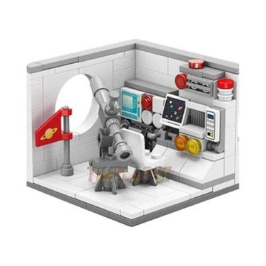 Imagem de Kit de Blocos de Construção DIY - Arquitetura, Filme Clássico e Vista 