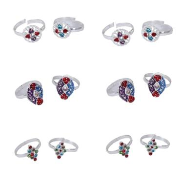 Imagem de SMIT Anéis de dedo do pé para mulheres, anel de dedo do pé dourado, tornozeleira de ouro para mulheres, aço inoxidável, impermeável, moderno, sem manchas (conjunto de 12)