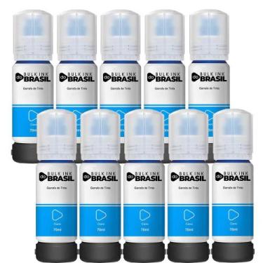 Imagem de Kit 10 Tintas Para Epson L4160 L4150 T504 L6171 L6161 L6191 T504 - Bul