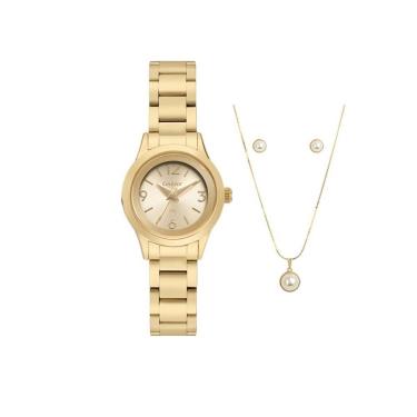 Imagem de Relógio Condor Feminino Mini Dourado - CO2035NEH/K4X-Feminino