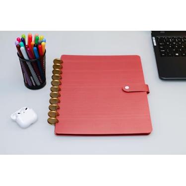 Imagem de Confetti Caderno Com 12 Pastas A4 Neon Bronze