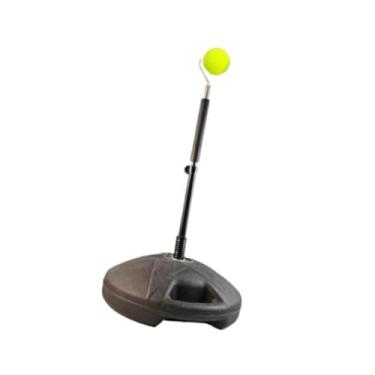 Imagem de Dynwave Ajuda do equipamento de treinamento de treinadores de tênis Ajuda melhorar a ferramenta de habilidades básicas do simulador de tênis auto -prática, Rotativo 65cm