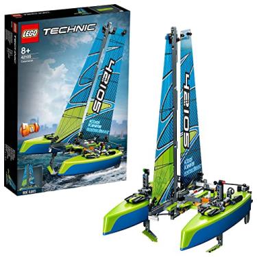 Imagem de LEGO 42105 Technic Catamarã Para Raça De Barco 2In1 Brinquedo Modelo Flutuante