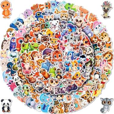 Imagem de 150Pcs Stickers for Kids, Big Eyes Animals Sticker Pack Waterproof Vinyl Decals for Water Bottle, Phone, Laptop, Kids Party Favors Gifts Classroom Supplies Goodie Bag Stuffers