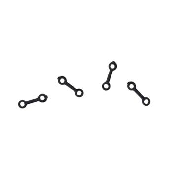 Imagem de 4PCS RC Airplane Connect Buckle for RC Plane Helicopter DIY Model Aircraft Propeller Fixed Parts (2mm Hole 13.5mm Length)