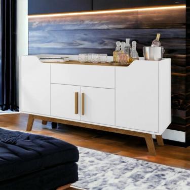 Imagem de Aparador Com Portas Future Branco E Cinamomo Bechara