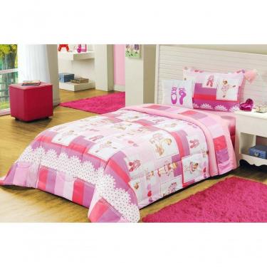 Imagem de Edredom Estampado Infantil Kids Solteiro 01 Peça - Balet