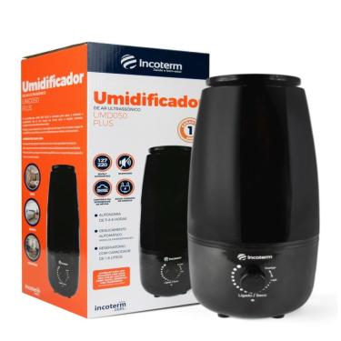Imagem de Umidificador de Ar Ultrassônico Incoterm UMD050 Plus Bivolt 1,6L
