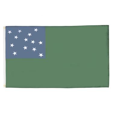 Imagem de AZ FLAG - Bandeira Green Mountain Boys - 9,5 m x 1,5 m - Faixa Gmb americana de poliéster 100D com dois ilhós de metal - Resistente ao desbotamento - Cores vivas - 9,5 m x 1,5 m - 150 x 90 cm