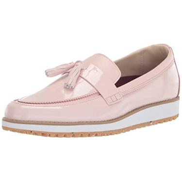 Imagem de FootJoy Tênis feminino de golfe Fj Sandy estilo temporada anterior, Rosa/branco, 40