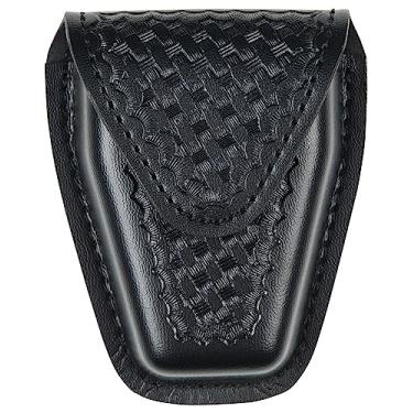 Imagem de Safariland Bianchi 190-48HS: Aba superior com bolsa de algemas, trama de cesta STX, preta