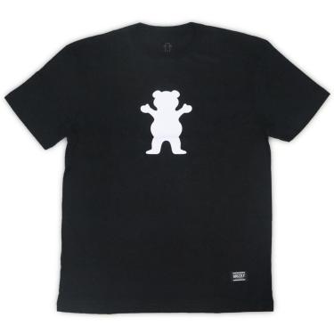 Imagem de Camiseta Grizzly Og Bear - Preto/Branco-Masculino